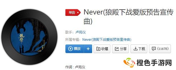 《抖音》Never歌曲信息介绍