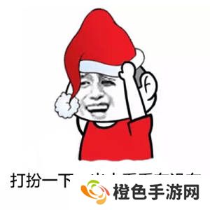 卖圣诞帽红的520绿的免费表情包分享