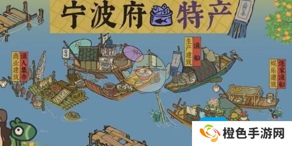 《江南百景图》宁波府特产汇总