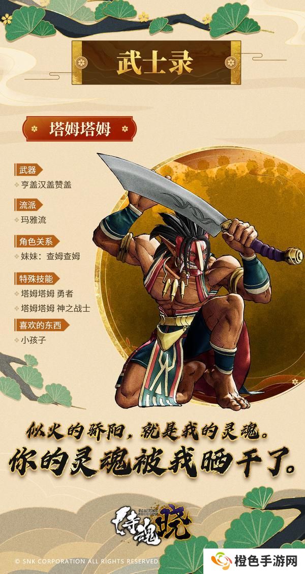 《侍魂 晓》武士录：神之战士 塔姆塔姆